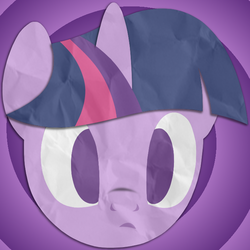 Size: 700x700 | Tagged: safe, artist:narflarg, twilight sparkle, g4, female, solo