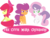 Size: 1000x757 | Tagged: safe, artist:sellyinwonderland, apple bloom, scootaloo, sweetie belle, g4, alternate hairstyle, cutie mark crusaders, long mane, minimalist