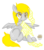 Size: 2611x2975 | Tagged: safe, artist:deerkitten, derpy hooves, pegasus, pony, g4, clothes, female, mare, socks, solo