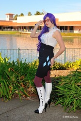 Size: 500x750 | Tagged: safe, rarity, human, g4, cosplay, irl, irl human, photo, solo