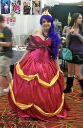 Size: 1246x1920 | Tagged: safe, rarity, human, g4, clothes, cosplay, dress, gala dress, irl, irl human, photo