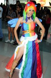 Size: 638x960 | Tagged: safe, rainbow dash, human, g4, cosplay, irl, irl human, photo