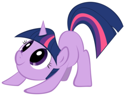 Size: 4273x3325 | Tagged: safe, artist:dentist73548, artist:sibsy, twilight sparkle, pony, unicorn, g4, colored, female, filly, high res, simple background, solo, transparent background, unicorn twilight, vector