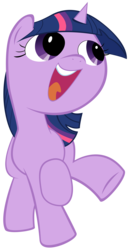 Size: 2324x4542 | Tagged: safe, artist:dentist73548, artist:sibsy, twilight sparkle, pony, unicorn, g4, colored, faic, female, filly, simple background, smeel, solo, transparent background, unicorn twilight, vector