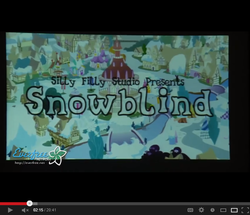 Size: 684x589 | Tagged: safe, friendship is witchcraft, snowdrop (animation), parody, snowblind