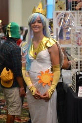 Size: 682x1024 | Tagged: safe, princess celestia, human, g4, cosplay, irl, irl human, photo