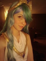 Size: 720x960 | Tagged: safe, artist:katerina-moreau, princess celestia, human, g4, cosplay, irl, irl human, photo, solo