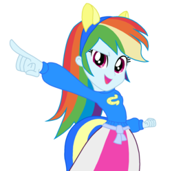 Size: 1002x998 | Tagged: safe, artist:pixelflow1, rainbow dash, equestria girls, g4, female, simple background, solo, transparent background, vector