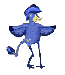 Size: 791x915 | Tagged: safe, artist:crystals1986, oc, oc only, bird, anthro, anthro oc, barely pony related, bird fetish, ms paint, solo, species swap, stylistic suck, wings