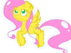 Size: 900x675 | Tagged: safe, artist:lulucario, fluttershy, g4, female, solo