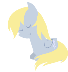 Size: 1089x1142 | Tagged: safe, artist:minipones, derpy hooves, pegasus, pony, g4, female, mare, pointy ponies, solo