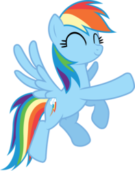 Size: 3470x4407 | Tagged: safe, artist:bobthelurker, rainbow dash, g4, female, high res, simple background, solo, transparent background, vector