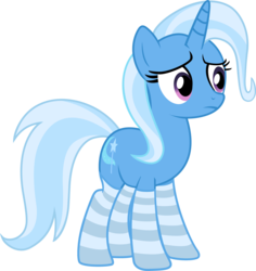 Size: 3019x3199 | Tagged: safe, artist:marcosms88, trixie, pony, unicorn, g4, clothes, female, mare, simple background, socks, solo, striped socks, transparent background, vector