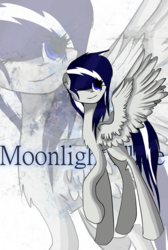 Size: 688x1024 | Tagged: safe, artist:nihhal, oc, oc only, oc:moonlight flare, pegasus, pony, solo