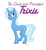 Size: 600x650 | Tagged: safe, artist:keychainz, trixie, pony, unicorn, g4, female, mare, smiling, solo