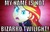 Size: 319x206 | Tagged: safe, edit, edited screencap, screencap, sunset shimmer, equestria girls, g4, my little pony equestria girls, angry, bizarro, female, image macro, solo