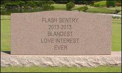 Size: 500x300 | Tagged: safe, flash sentry, g4, grave, gravestone, implied death