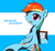 Size: 700x650 | Tagged: safe, artist:ranban, rainbow dash, g4, book, female, pixiv, reading rainboom, solo