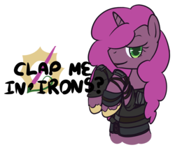 Size: 900x775 | Tagged: safe, artist:inlucidreverie, oc, oc only, oc:paintblood, pony, unicorn, fallout equestria, bedroom eyes, clothes, eyelashes, femboy, male, simple background, solo, transparent background