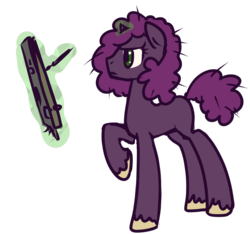 Size: 900x842 | Tagged: safe, artist:inlucidreverie, oc, oc only, oc:paintblood, pony, unicorn, fallout equestria, fallout equestria: project horizons, eyelashes, femboy, magic, male, simple background, solo, telekinesis, transparent background