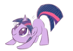 Size: 363x255 | Tagged: safe, artist:sibsy, twilight sparkle, g4, colored, cute, female, filly, solo