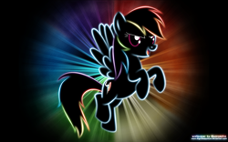 Size: 1920x1200 | Tagged: safe, artist:paradigm-zero, rainbow dash, g4, female, solo, wallpaper