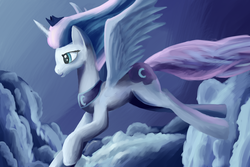 Size: 1500x1000 | Tagged: safe, artist:khyperia, princess luna, alicorn, pony, g4, female, mare, solo