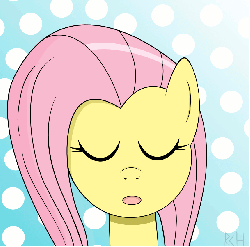 Size: 858x848 | Tagged: safe, artist:r-c-h, fluttershy, g4, animated, blushing, female, sleeping, solo