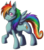 Size: 545x624 | Tagged: safe, artist:xnir0x, rainbow dash, pegasus, pony, g4, female, mare, solo