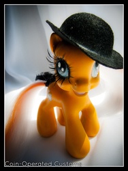 Size: 1200x1600 | Tagged: safe, artist:chickygrrl, a clockwork orange, customized toy, hat, irl, photo, toy