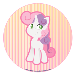 Size: 2200x2200 | Tagged: safe, artist:datponypl, sweetie belle, g4, female, solo