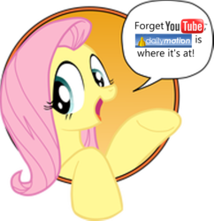 Size: 1000x1031 | Tagged: safe, idw, fluttershy, pony, friendship is magic #3, g4, my little pony: friendship is magic (idw), bad advice fluttershy, dailymotion, dialogue, exploitable meme, female, good advice fluttershy, mare, open mouth, smiling, solo, wat, youtube