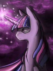 Size: 650x867 | Tagged: safe, artist:backlash91, twilight sparkle, g4, female, solo