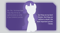 Size: 1920x1080 | Tagged: safe, artist:clockwork65, rarity, g4, sweet and elite, female, heartwarming, hugpony poses, inspiration, minimalist, philosophy, quote, rarity is a marshmallow, solo, vector, wallpaper