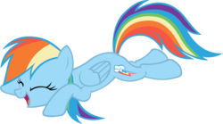 Size: 2160x1204 | Tagged: safe, artist:klaifferon, rainbow dash, g4, female, simple background, solo, transparent background, vector