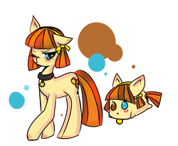 Size: 715x585 | Tagged: dead source, safe, oc, oc only, earth pony, pony, ask-dang--levi, chubbie, collar, duo, earth pony oc, heart eyes, heterochromia, one eye closed, wingding eyes, wink