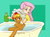 Size: 2714x2032 | Tagged: safe, artist:eggsammich, fluttershy, rainbow dash, human, g4, bath, bathing, bubble bath, female, foam, forced bathing, humanized, lesbian, shampoo, ship:flutterdash, shipping, suds, washing, washing hair