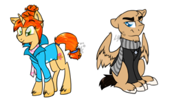 Size: 1164x686 | Tagged: safe, artist:justagirlonline, despicable me, felonius gru, lucy wilde, ponified