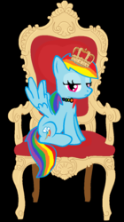 Size: 629x1125 | Tagged: safe, artist:ask-the-dash, rainbow dash, g4, female, solo