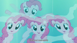 Size: 854x480 | Tagged: safe, screencap, pinkie pie, g4, youtube caption