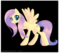 Size: 942x848 | Tagged: safe, artist:frenchfriespal, fluttershy, g4, female, solo