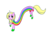 Size: 500x361 | Tagged: safe, artist:rayne-is-butts, pony, unicorn, adventure time, lady rainicorn, male, ponified, rainicorn, solo