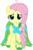 Size: 934x1429 | Tagged: safe, artist:tourniquetmuffin, fluttershy, pony, g4, the best night ever, clothes, clothing damage, dress, female, gala dress, messy mane, scratches, simple background, solo, transparent background, vector