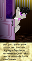 Size: 889x1706 | Tagged: safe, artist:fatponysketches, part of a set, octavia melody, trixie, g4, comic, meurtrier manor, part of a series, writer:aharon l'anglais