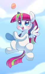 Size: 477x782 | Tagged: safe, artist:pekou, blossomforth, pony, g4, female, solo