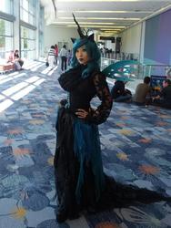 Size: 1536x2048 | Tagged: safe, artist:yayacosplay, queen chrysalis, human, g4, cosplay, irl, irl human, photo