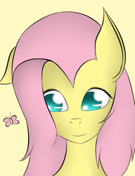 Size: 784x1019 | Tagged: safe, artist:glittersonyourface, fluttershy, g4, female, solo