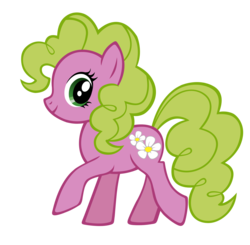 Size: 1584x1552 | Tagged: safe, artist:durpy, daisy, flower wishes, pinkie pie, earth pony, pony, g4, female, looking at you, palette swap, recolor, simple background, solo, transparent background, vector