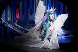 Size: 4608x3072 | Tagged: safe, artist:alexamadden, princess celestia, human, g4, cosplay, irl, irl human, photo, solo