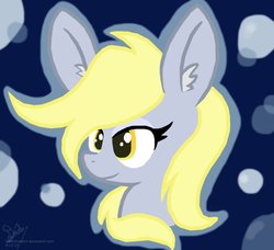 Size: 936x854 | Tagged: safe, artist:daisy-dictator, derpy hooves, pegasus, pony, g4, bedroom eyes, female, mare, solo